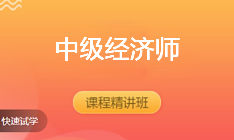中级经济师（2025）